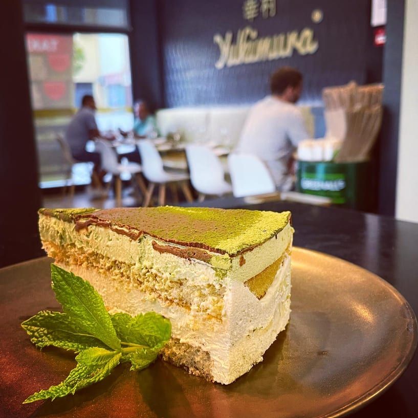 Tiramisú de Chá Verde
